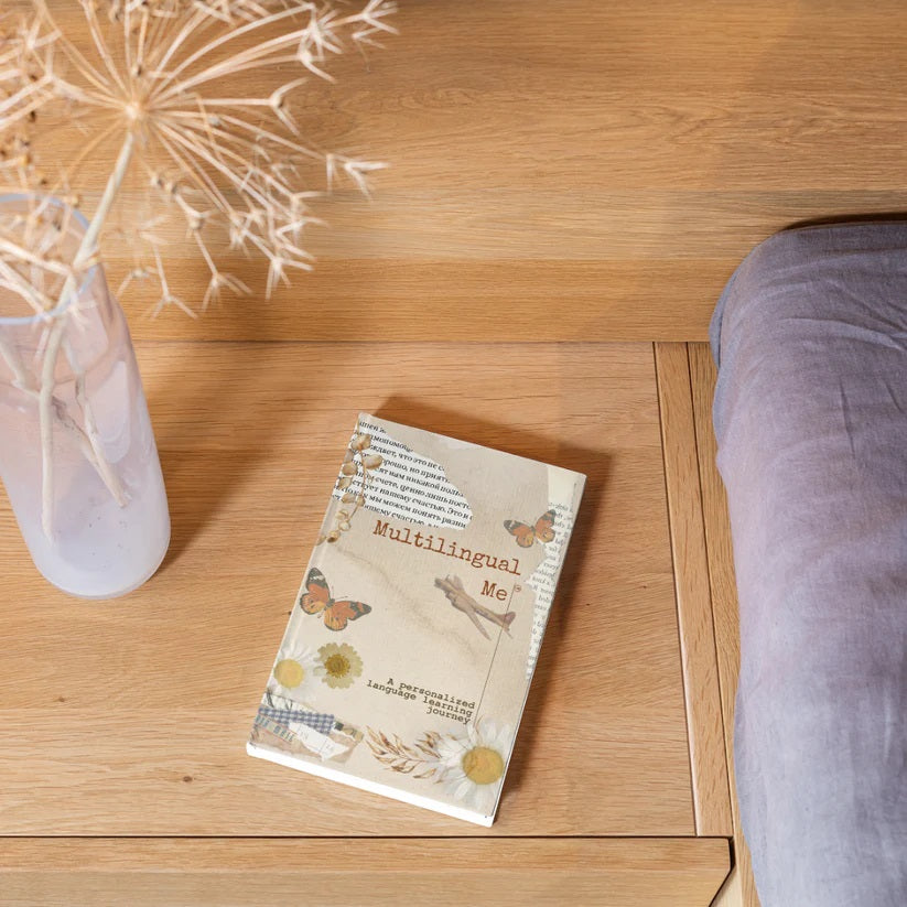 Multilingual Me - Personalized Paperback Journal for Multi-Language Mastery